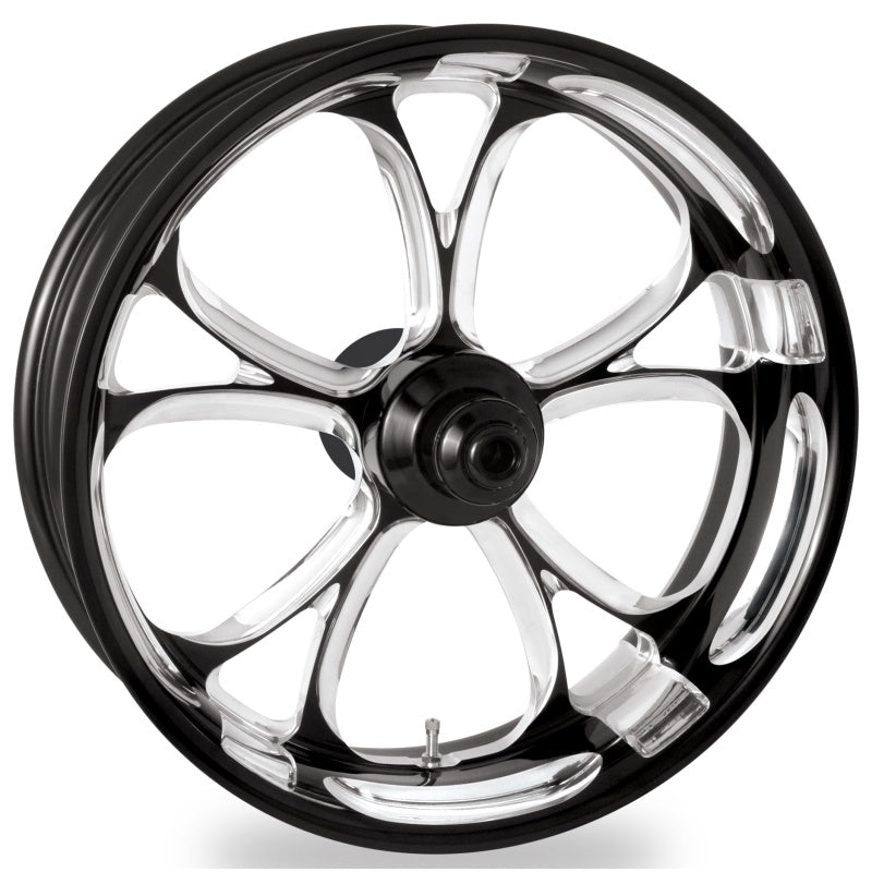 Performance Machine 21x3.5 Forged Wheel Luxe - 黑色切削面 Platinum|1204-7106R-LUXAJ-BMP