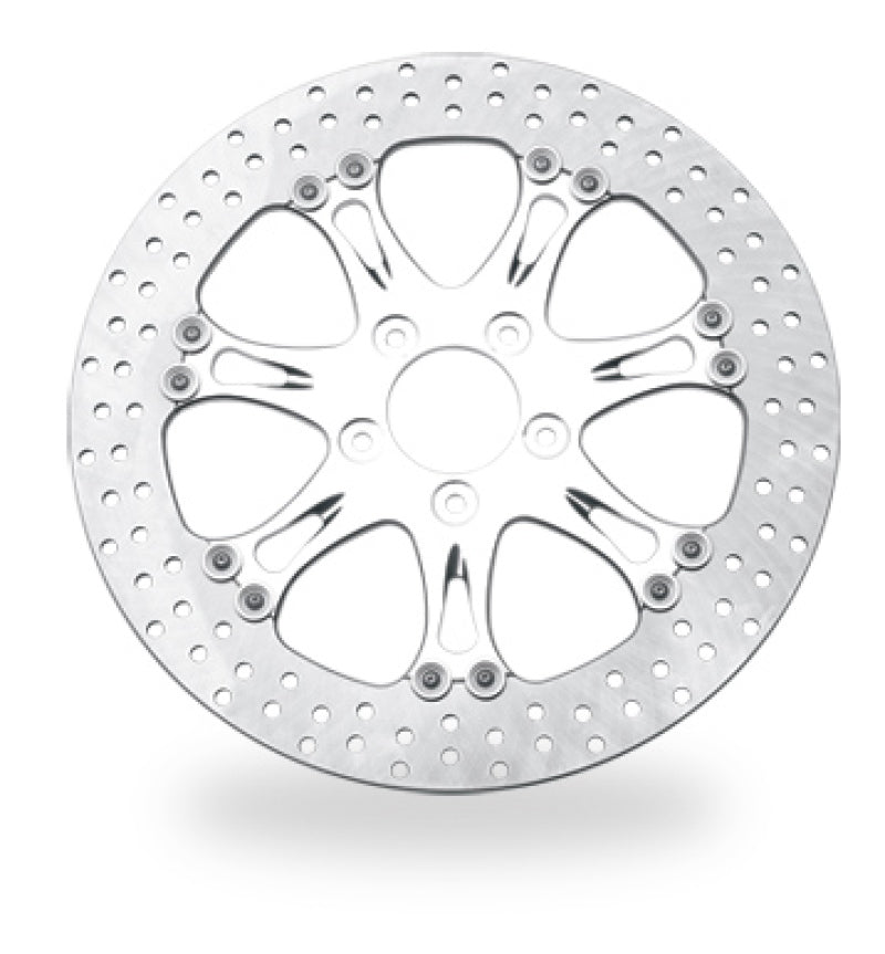 Performance Machine Disc/Carr 13x.20 Sf Heathen 前側 - 拋光|0133-3015HEAS