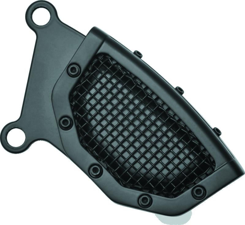 Kuryakyn 6543 Black Mesh Front Caliper Cover | Harley Softail