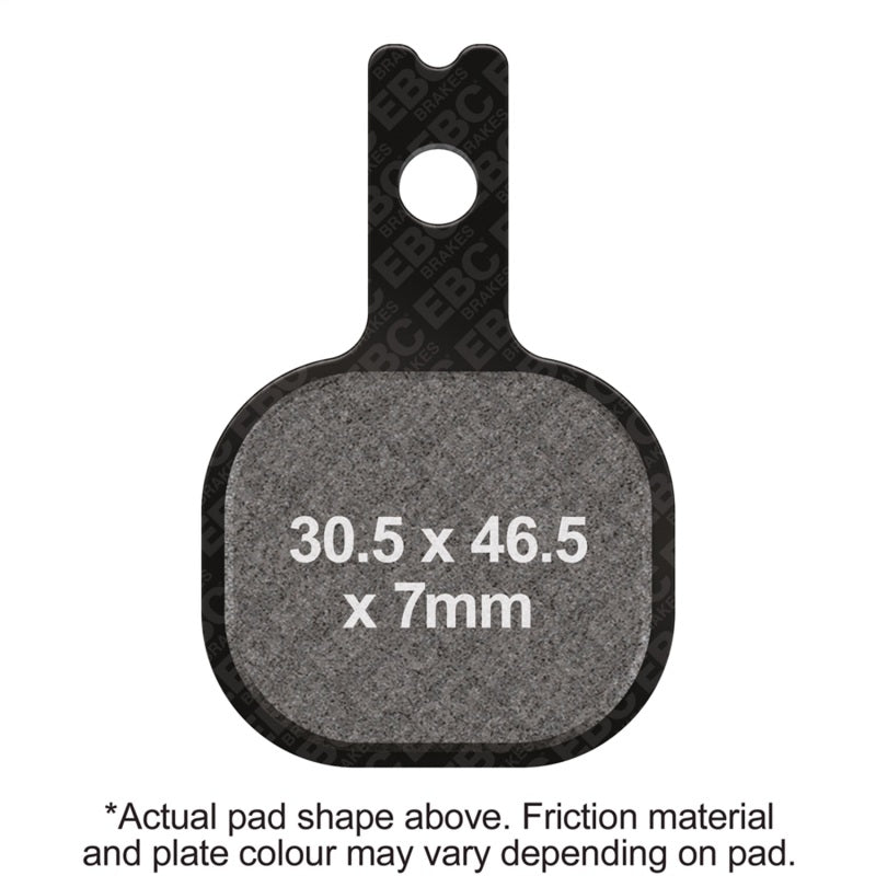 EBC ISR Calipers 22-034 (6 Piston 小型) 前側 有機材質 煞車來令片|FA184