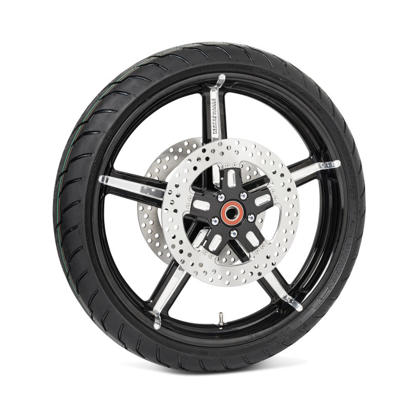 Performance Machine 21x3.5 Forged Wheel Formula - 黑色切削面 Platinum|1204-7106R-FRMAJ-BMP