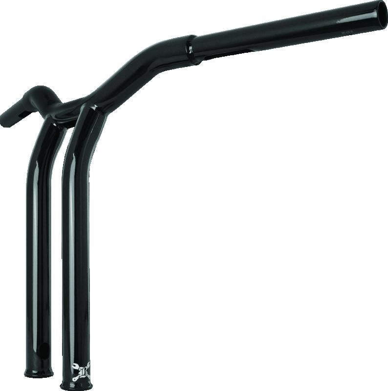 Burly Brand Dominator Raked Bar 14 吋 - 亮黑色|B12-6053B
