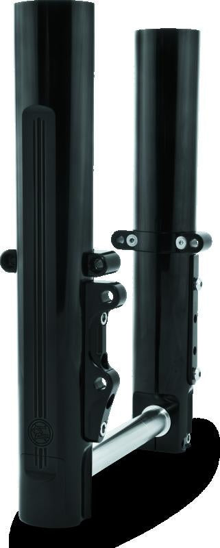 Performance Machine 14-Up FL Lower Leg 總成 - 黑色陽極|0208-2097-B