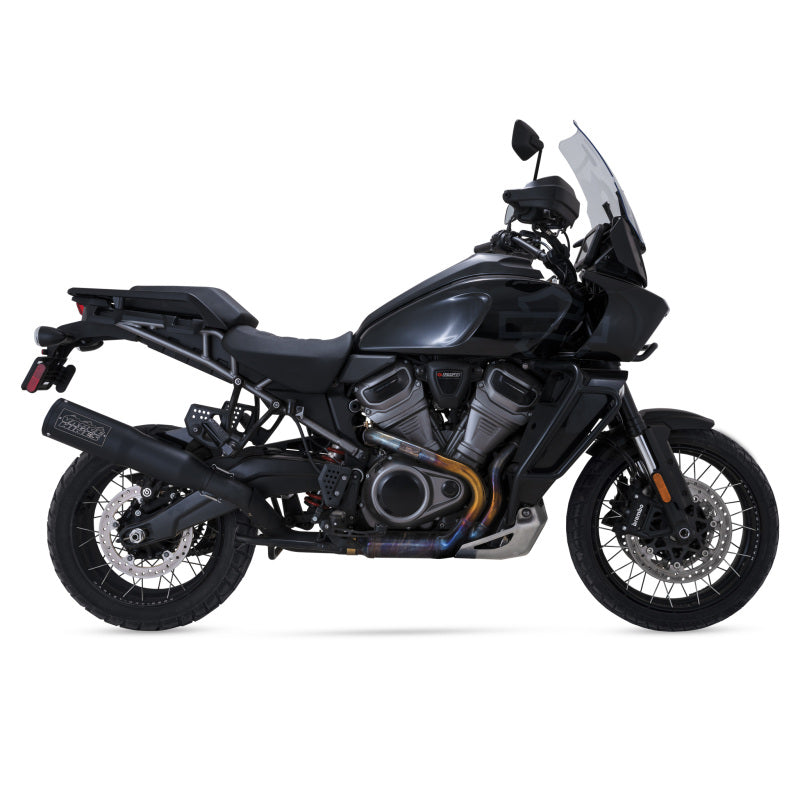 Vance & Hines HD 21-22 Pan America Hi-Output 450 S/O 黑色 尾段排氣管|46533