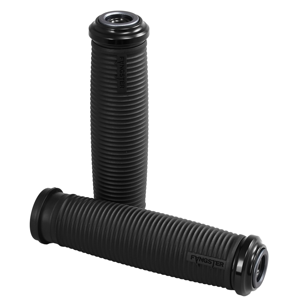 Fangster 2024+ Touring Grips - Black Gray - SKU 100634