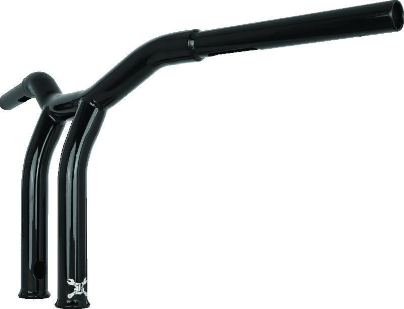 Burly Brand Dominator Raked Bar 10 吋 - 亮黑色|B12-6051B