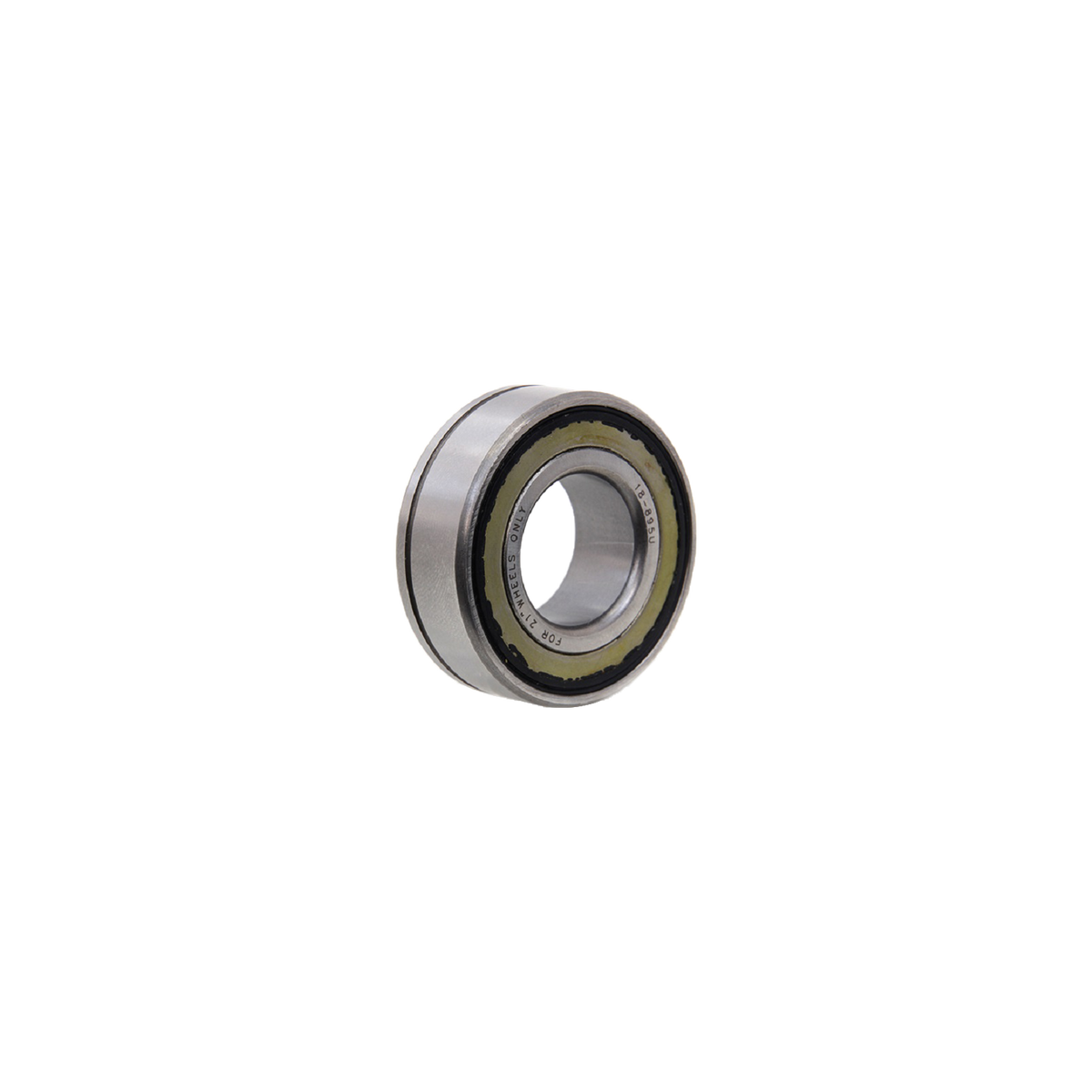 MotoTown 25 x 52 x 15 mm ABS Wheel Bearing for Custom 21 in. Wheel - Black / Silver