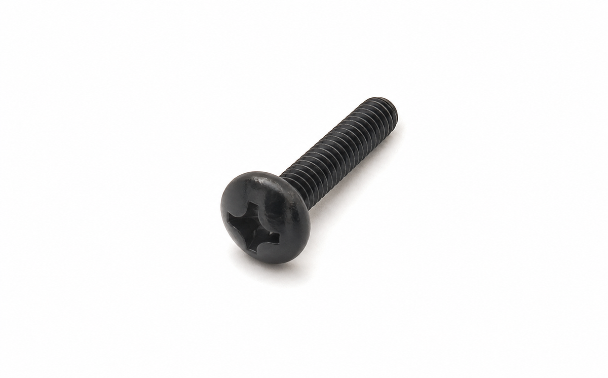 Harley-Davidson 922 #6-32 x 3/4 in Black Machine Screw