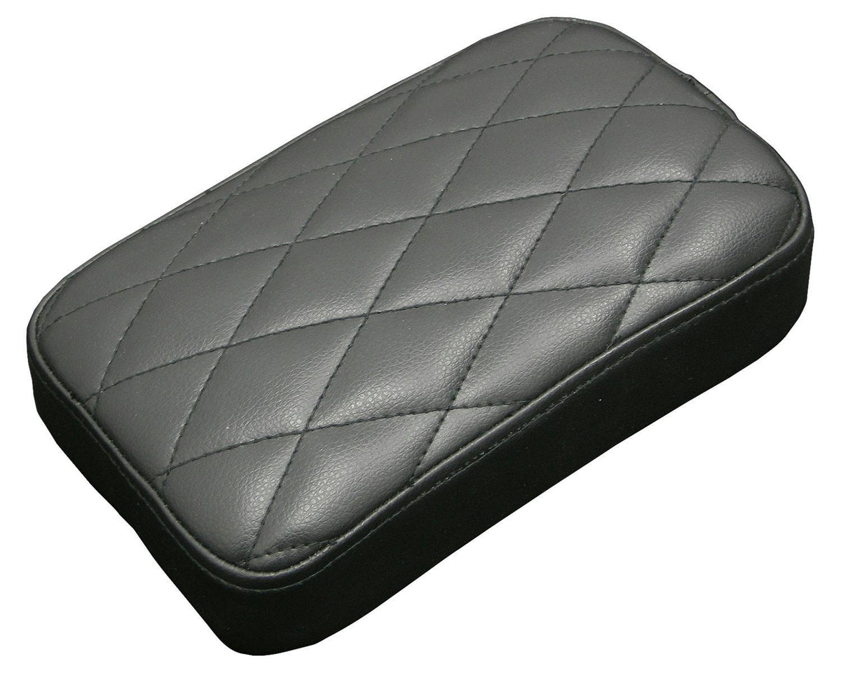 Neofactory 011088 black pillion pad, 52 mm thickness, diamond stitch