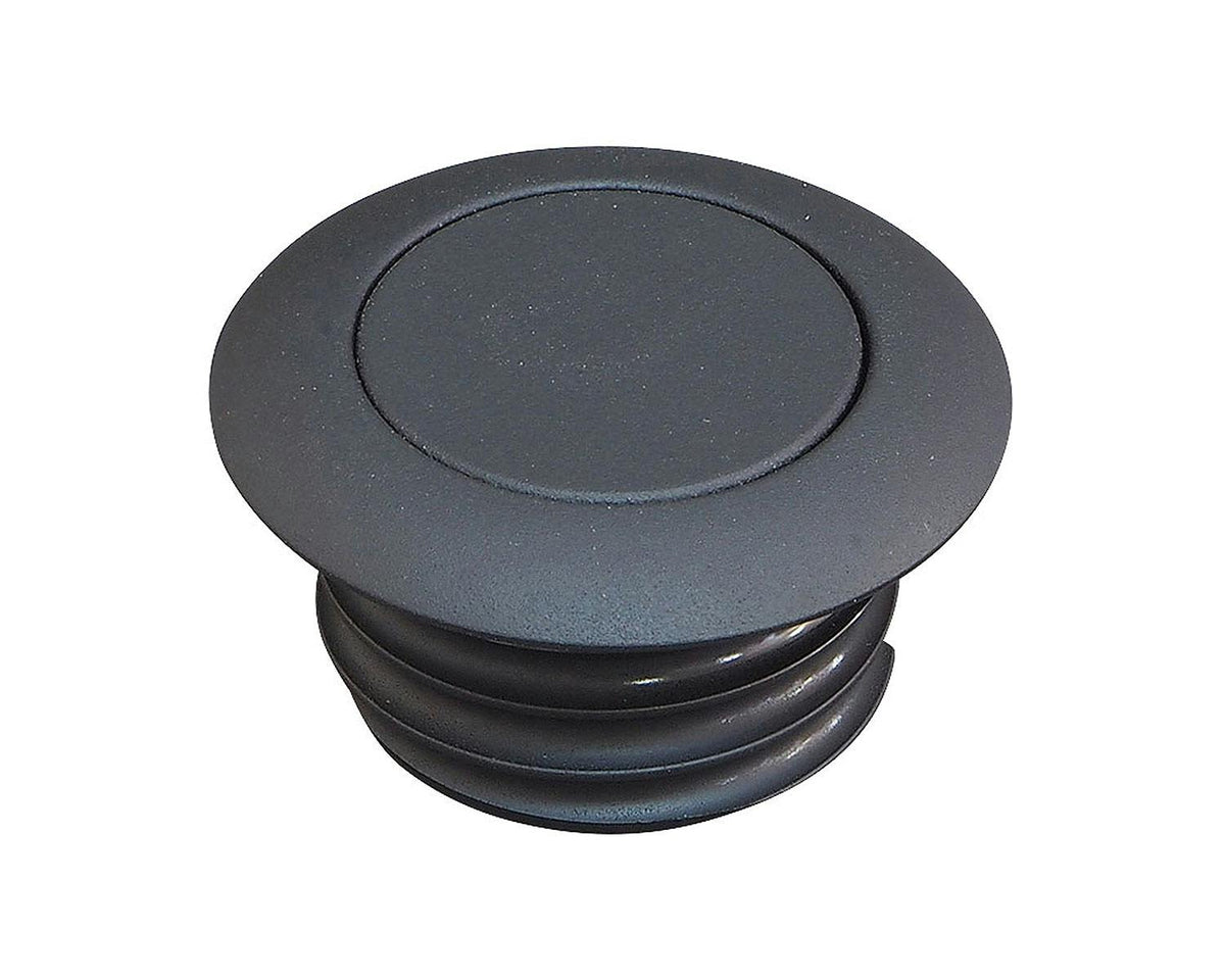 Neofactory pop-up left screw-type gas cap, black, MPN 027943 / 黑色左側彈出式螺牙油箱蓋