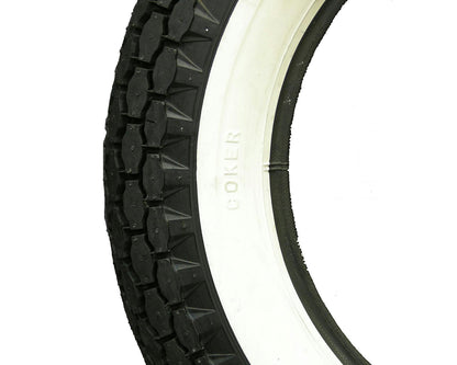 COKER TIRE Beck 輪胎 - 5.00-16 2in 白邊 | 63400，商品視角 3