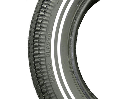 COKER TIRE Coker Classic 輪胎 - 5.00-16 3/8in 雙白飾帶 | 63520，商品視角 3