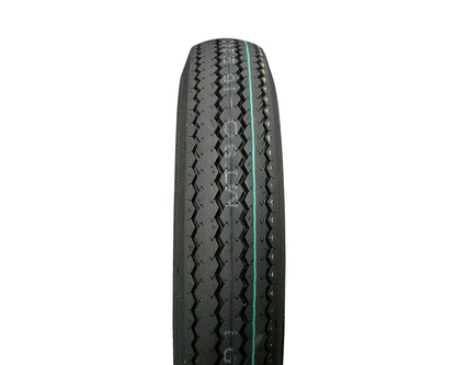 SHINKO E240 Classic MT90-16 Whitewall Tire — product view 2