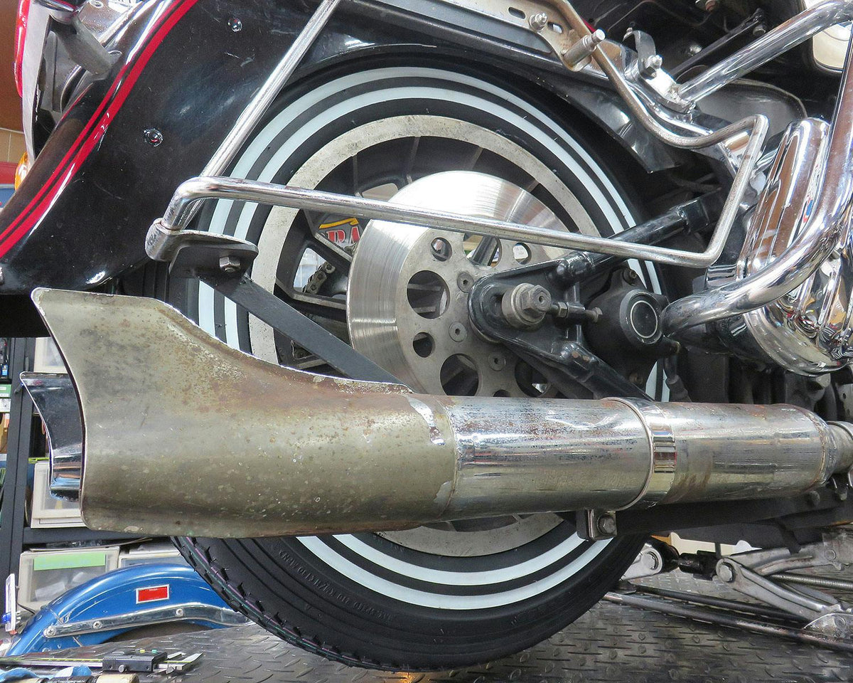 SHINKO E240 Classic MT90-16 雙白線輪胎，商品視角 3