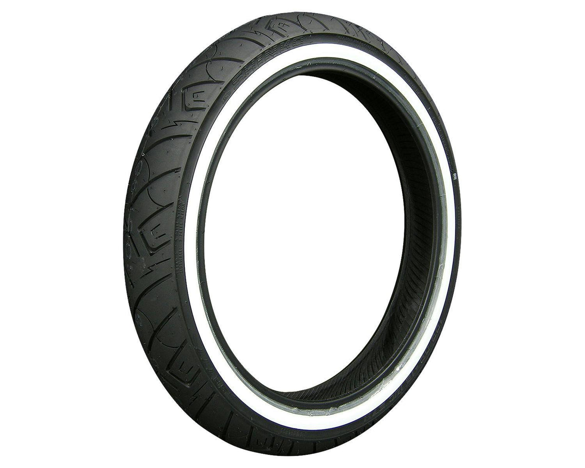 SHINKO SR777 白邊 巡航機車輪胎 - 100/90-19 61H 前輪 | 10907773，商品視角 1