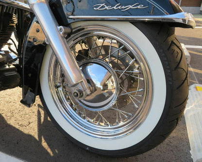 SHINKO SR777 Whitewall Cruiser Motorcycle Tire - 130/90B16 73H Front | 13907774 — product view 4