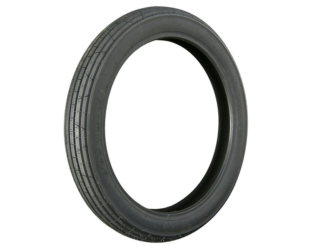 SHINKO SR201 黑色 復古機車輪胎 - 3.25-19 54P 前輪 | 32192010，商品視角 1
