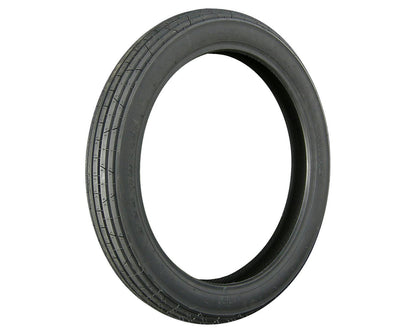 SHINKO SR201 黑色 復古機車輪胎 - 3.25-19 54P 前輪 | 32192010，商品視角 1