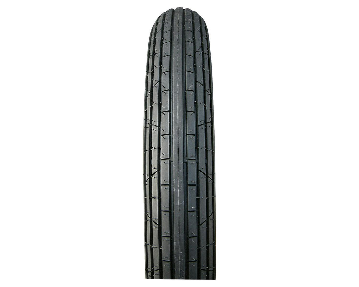 SHINKO SR201 黑色 復古機車輪胎 - 3.25-19 54P 前輪 | 32192010，商品視角 2