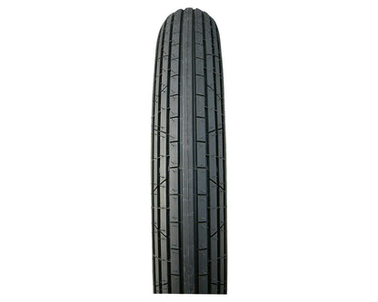 SHINKO SR201 黑色 復古機車輪胎 - 3.25-19 54P 前輪 | 32192010，商品視角 2