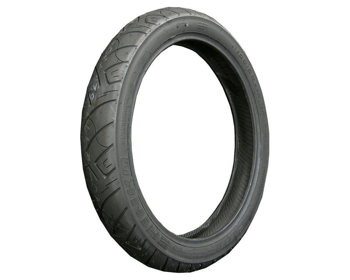 SHINKO SR777 黑色 巡航機車輪胎 - 100/90-19 61H 前輪 | 10907772，商品視角 1