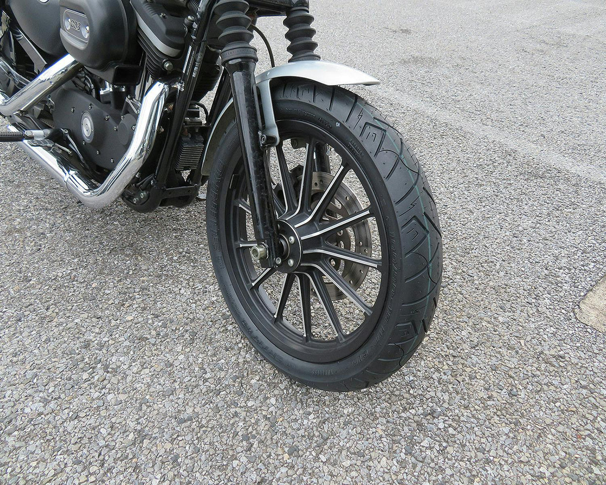 SHINKO SR777 黑色 巡航機車輪胎 - 100/90-19 61H 前輪 | 10907772，商品視角 3
