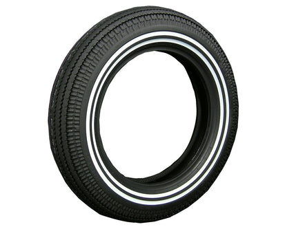SHINKO E270 Double White Stripe Super Eagle Vintage Motorcycle Tire - 5.00-16 72H Front or rear | 50162702 — product view 1
