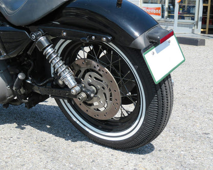 SHINKO E270 Double White Stripe Super Eagle Vintage Motorcycle Tire - 5.00-16 72H Front or rear | 50162702 — product view 4