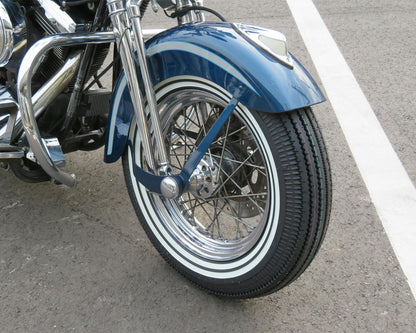SHINKO E270 Double White Stripe Super Eagle Vintage Motorcycle Tire - 5.00-16 72H Front or rear | 50162702 — product view 5