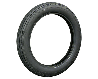 SHINKO E270 Black Super Eagle Vintage Motorcycle Tire - 4.00-19 61H Front | 40192700 — product view 1