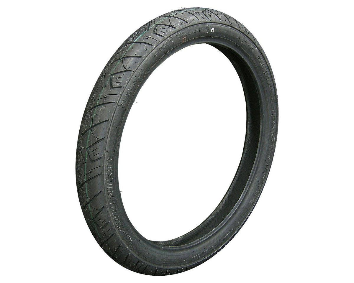 SHINKO SR777 Black Cruiser Motorcycle Tire - 90/90-21 54H Front | 90907770 — product view 1