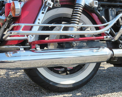 SHINKO SR777 Whitewall Cruiser Motorcycle Tire - 130/90B16 73H Rear | 13907776 — product view 3