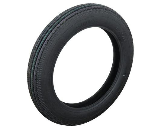 SHINKO E270 Black Super Eagle Vintage Motorcycle Tire - 4.00-18 64H Front or rear | 40182700 — product view 1