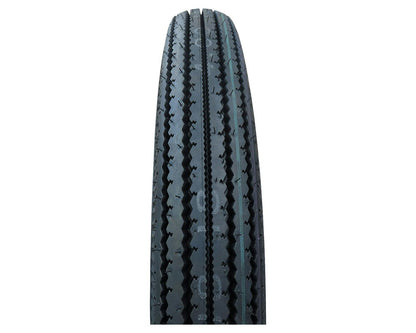 SHINKO E270 Black Super Eagle Vintage Motorcycle Tire - 4.00-18 64H Front or rear | 40182700 — product view 2