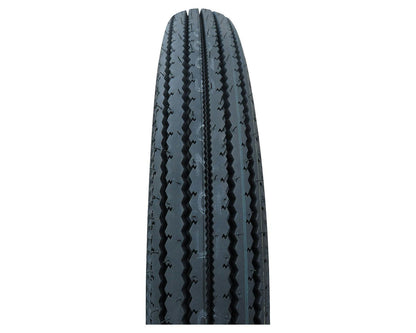 SHINKO E270 Black Super Eagle Vintage Motorcycle Tire - 4.50-18 70H Rear | 45182700 — product view 2