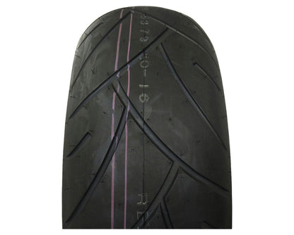 SHINKO R005 Black Advance Radial Motorcycle Tire - 240/40R18 79V Rear | 24400050 — product view 2