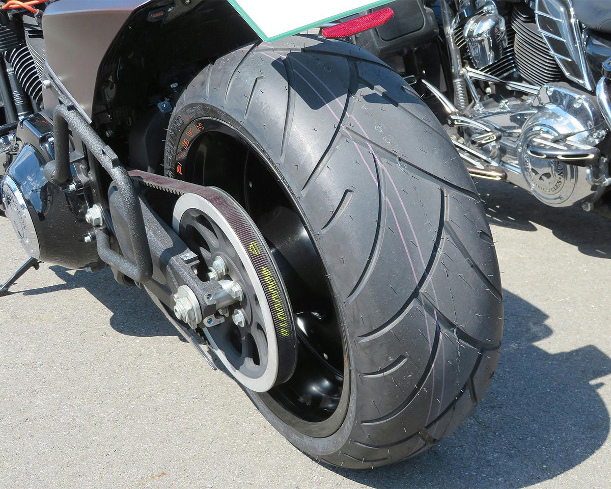 SHINKO R005 Black Advance Radial Motorcycle Tire - 240/40R18 79V Rear | 24400050 — product view 3