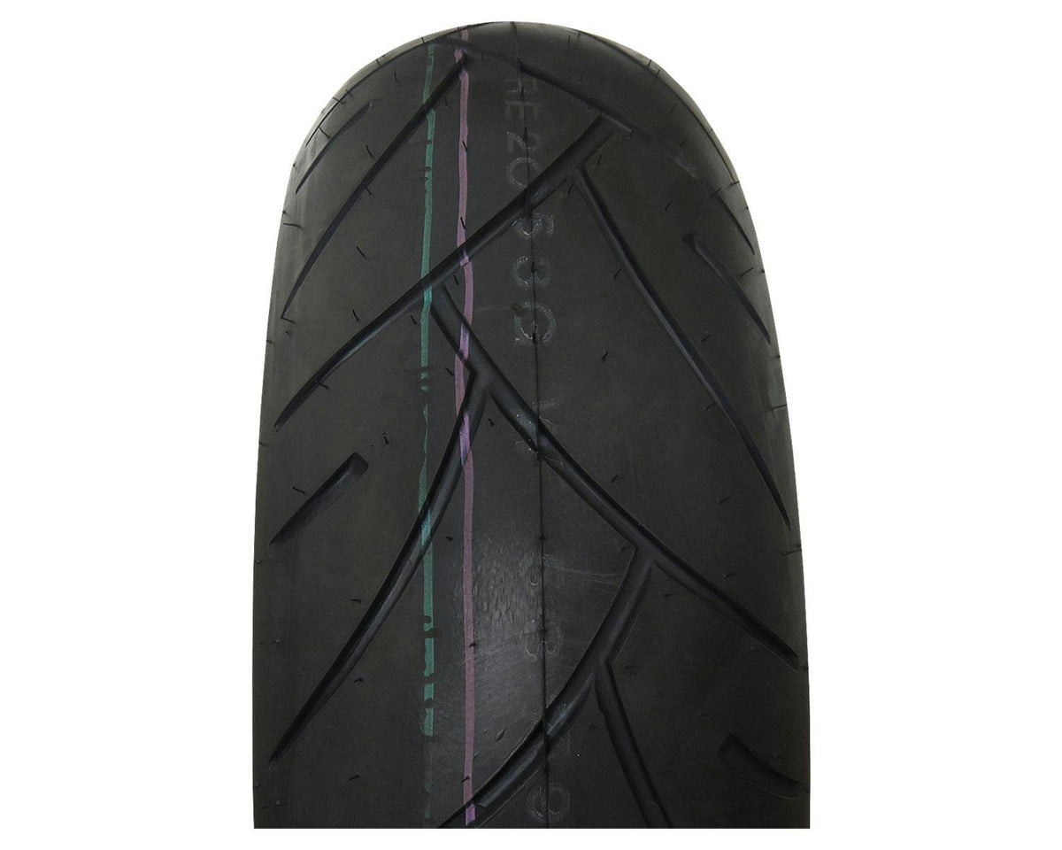 SHINKO R005 黑色 Advance 輻射層機車輪胎 - 200/50ZR17 75W 後輪 | 20500050，商品視角 2
