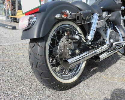 SHINKO SR777 Whitewall Cruiser Motorcycle Tire - 160/70-17 79H Rear | 16707771 — product view 3