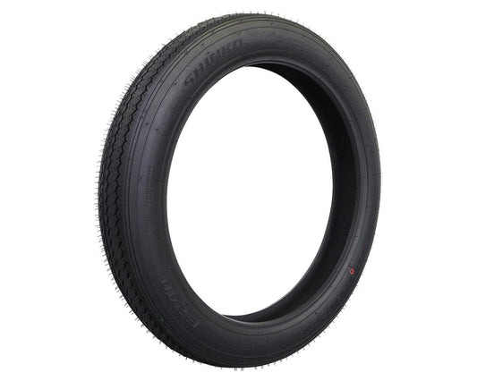 SHINKO E240 Black Classic Motorcycle Tire - 100/90-19 63H Front | ZMA00036 — product view 1