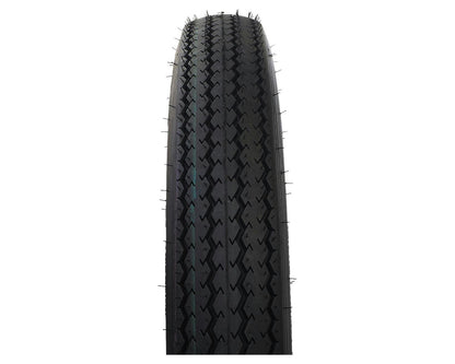 SHINKO E240 黑色 Classic 復古機車輪胎 - 100/90-19 63H 前輪 | ZMA00036，商品視角 2
