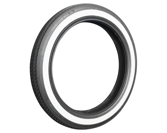 SHINKO E240 Whitewall Classic Motorcycle Tire - 100/90-19 63H Front | ZMA00037 — product view 1