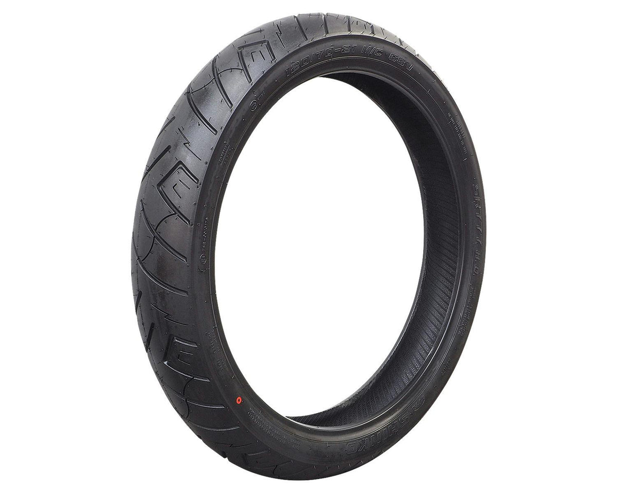 SHINKO SR777 120/70-21 Black Tire — product view 1