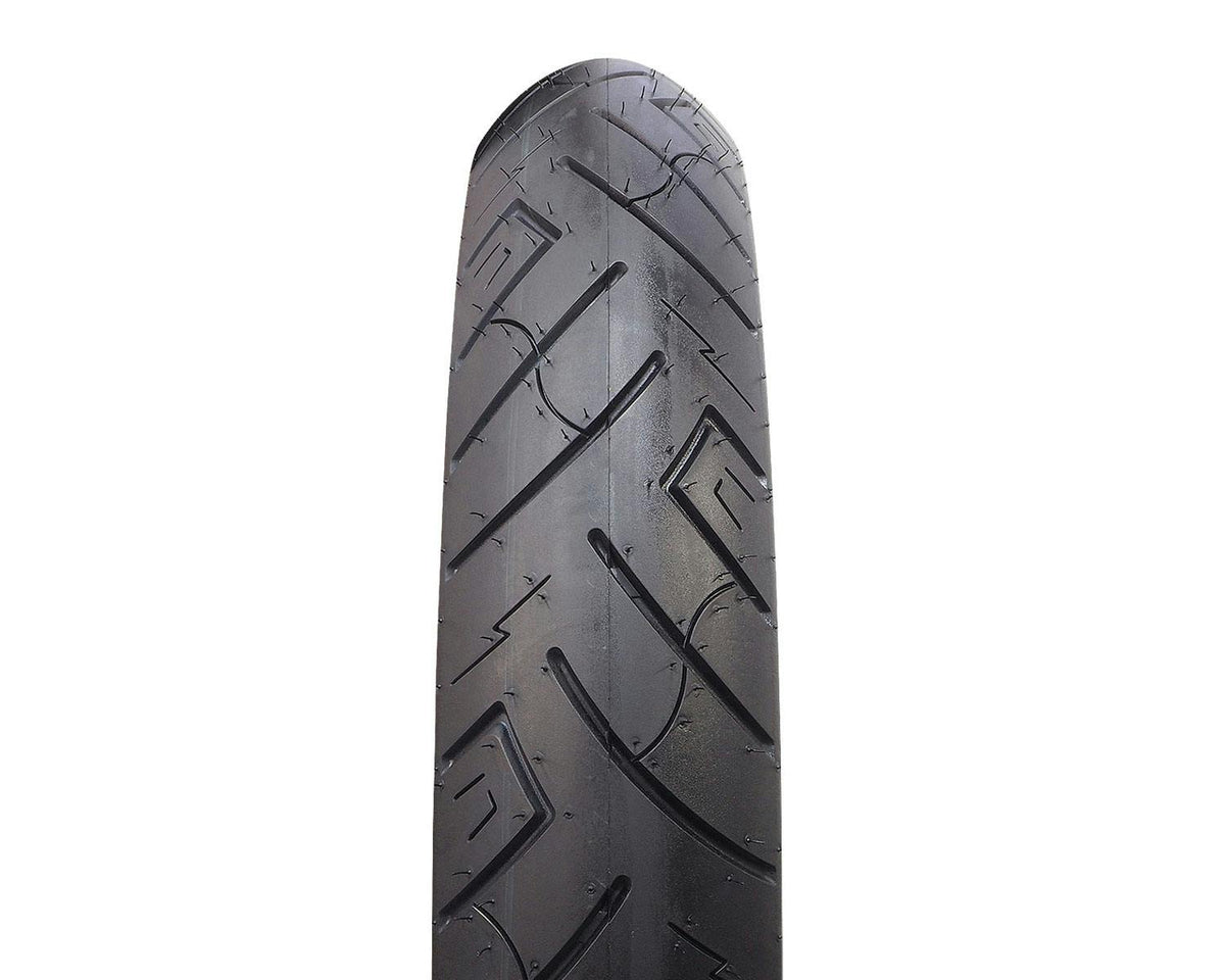 SHINKO SR777 Whitewall Cruiser Motorcycle Tire - 120/70-21 68V Front | 12707772 — product view 2
