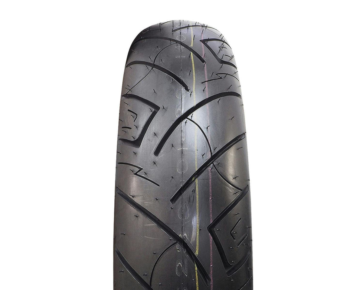 SHINKO SR777 Black Cruiser Motorcycle Tire - 140/90B16 77H Rear | 14907771 — product view 2