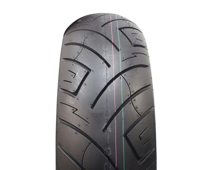 SHINKO SR777 Black Cruiser Motorcycle Tire - 180/65B16 81H Rear | 18657770 — product view 2