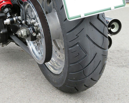 SHINKO SR777 Black Cruiser Motorcycle Tire - 180/65B16 81H Rear | 18657770 — product view 4