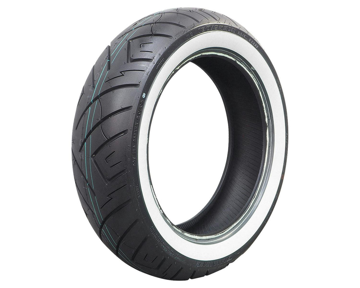 SHINKO SR777 白邊 巡航機車輪胎 - 180/65B16 81H 後輪 | 18657771，商品視角 1