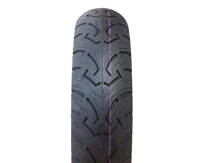 SHINKO 250 Black Motorcycle Tire - MT90-16 73H Front | 90162500 — product view 2