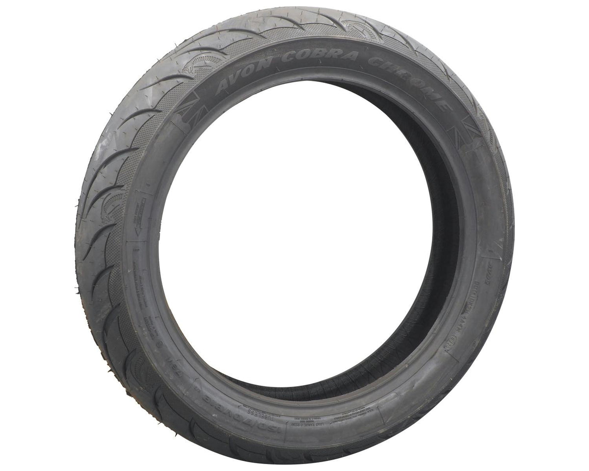 Avon Tyres Cobra Chrome Tire - 150/70VB18 (76V) Rear | 640589 — product view 1